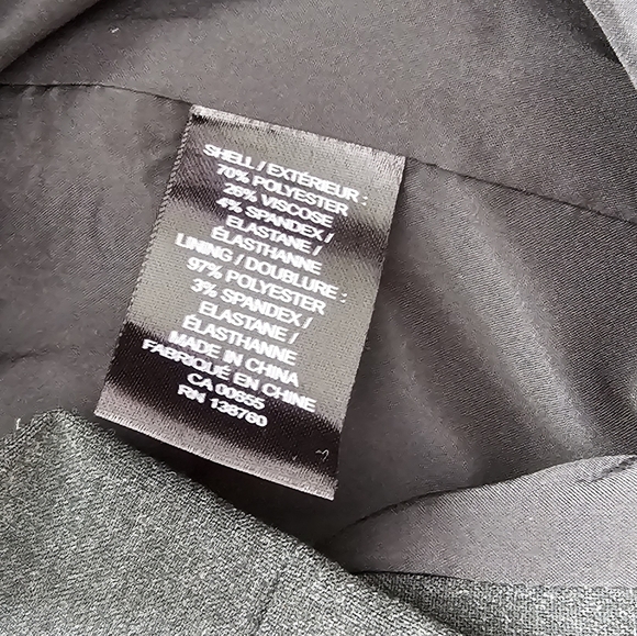 RW&Co Size 0 Chic Gray Pencil Skirt work wear - Picture 3 of 5